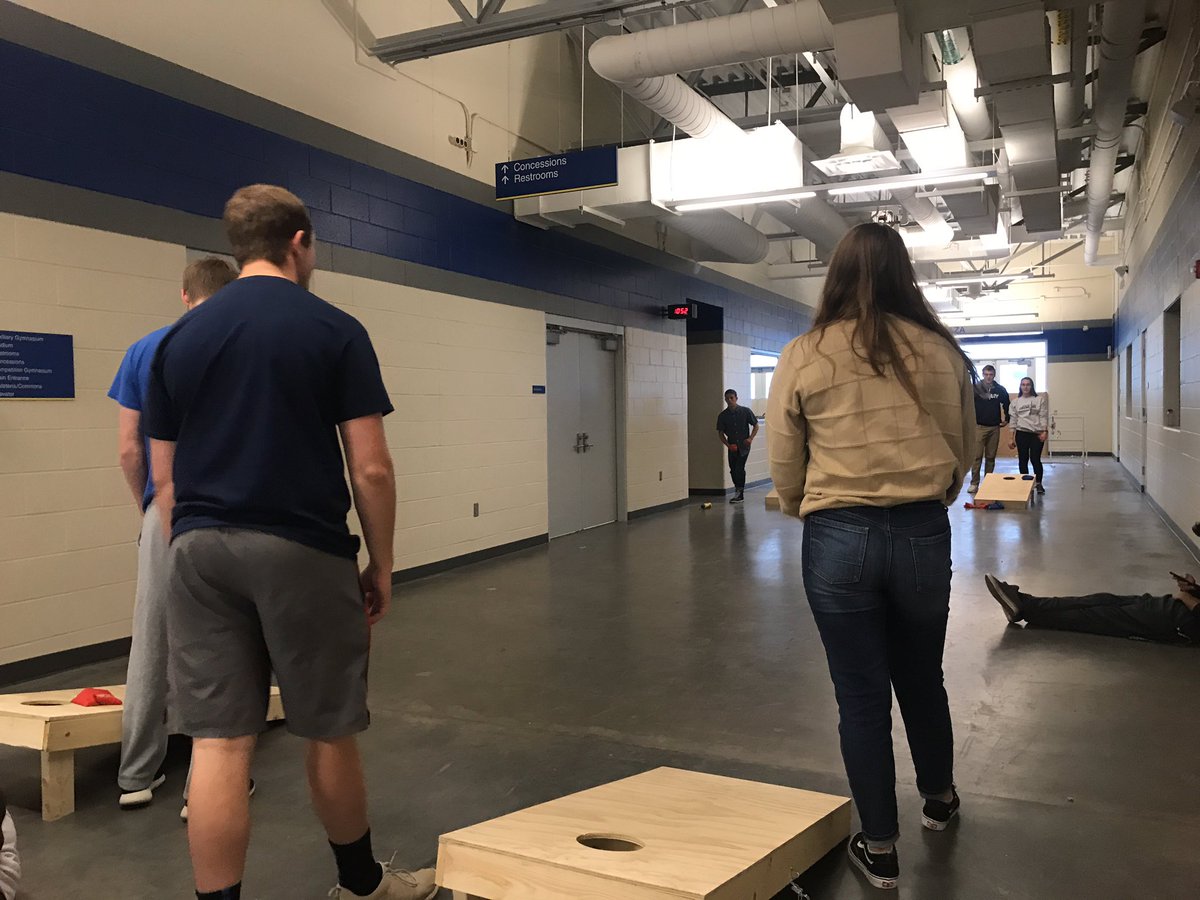 Click the link to follow our quest to crown a Kearney High Cornhole Champion - challonge.com/xt2kuu50 #liveaction