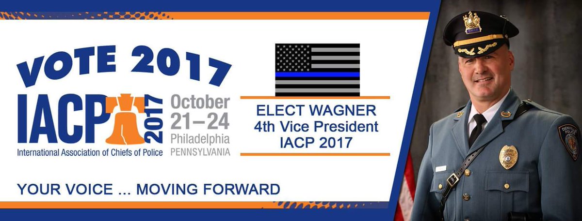 cwags28's tweet photo. Voting day is 2 weeks from today @TheIACP Conference. I appreciate everyone's support this far. Please vote for me Oct 23rd ! https://t.co/SKKyAniVzv