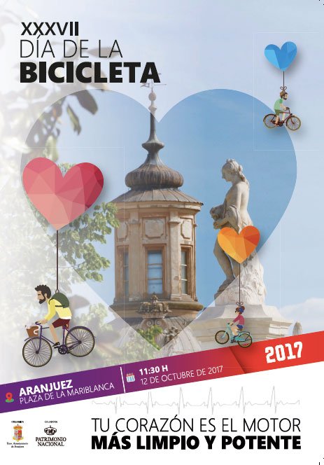 Ayto_Aranjuez's tweet photo. Aranjuez celebra este jueves la XXXVII edición de la Fiesta de la Bicicleta https://t.co/Puw8iY3cfK https://t.co/mgXGwhpHw6