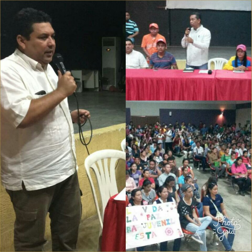AncBaralt's tweet photo. #Hoy En estos momentos reunidos con nuestros jóvenes de Chamba Juvenil en apoyo al comandante @PanchoArias2012 #AriasRepite #BaraltConArias https://t.co/uoxz3zBQzE