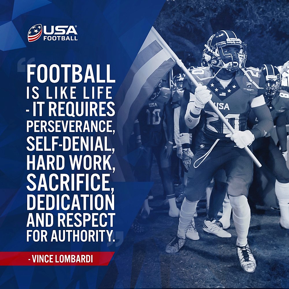 USAFootball's tweet image. #MondayMotivation