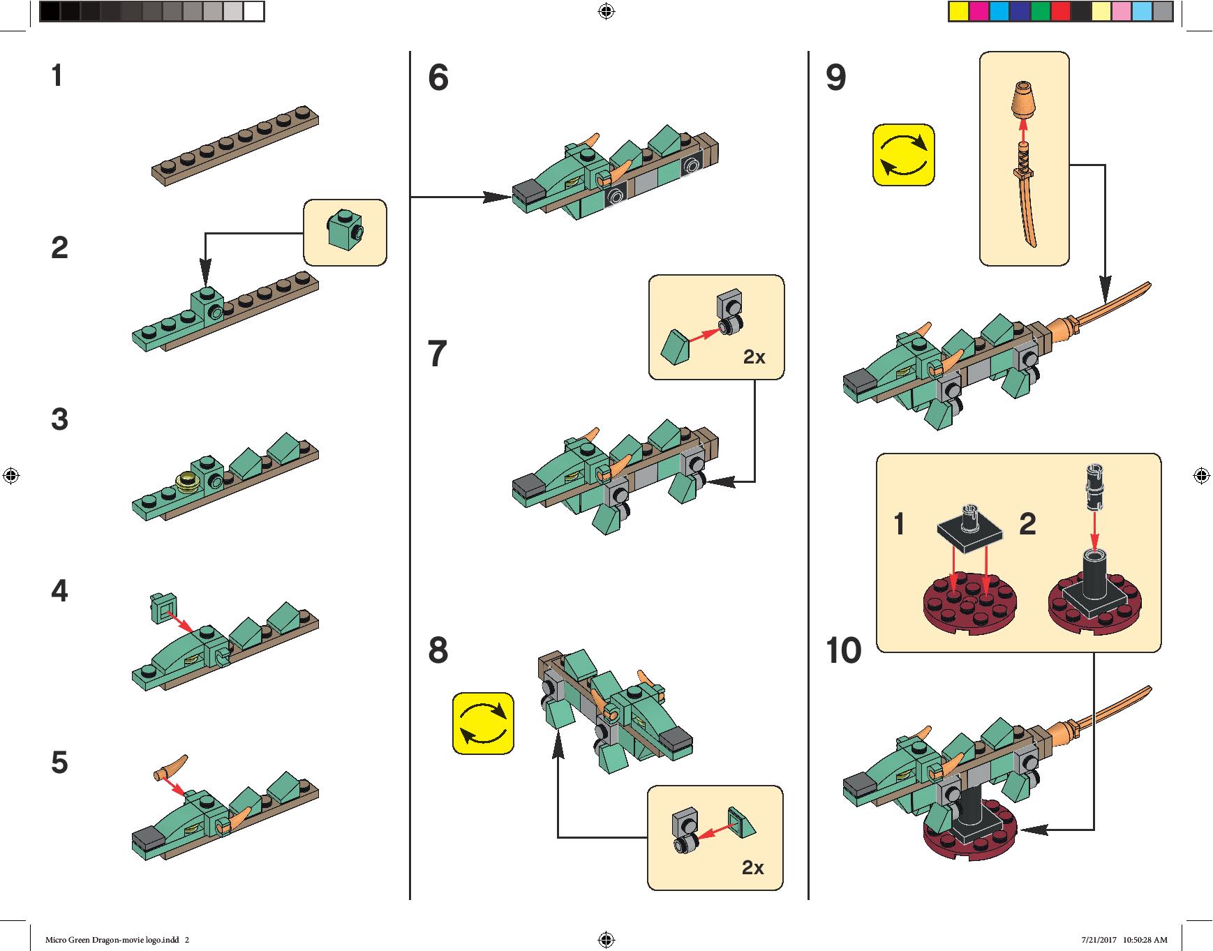 76172 lego instructions