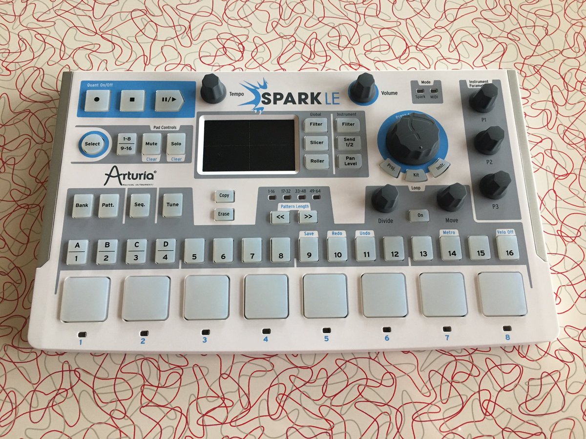 pruitt_brian's tweet photo. About to start some tracks with this new toy and the V Collection from Arturia.  Thanks for all your help Balkis!  @ArturiaOfficial https://t.co/YGLVPfLR4Z