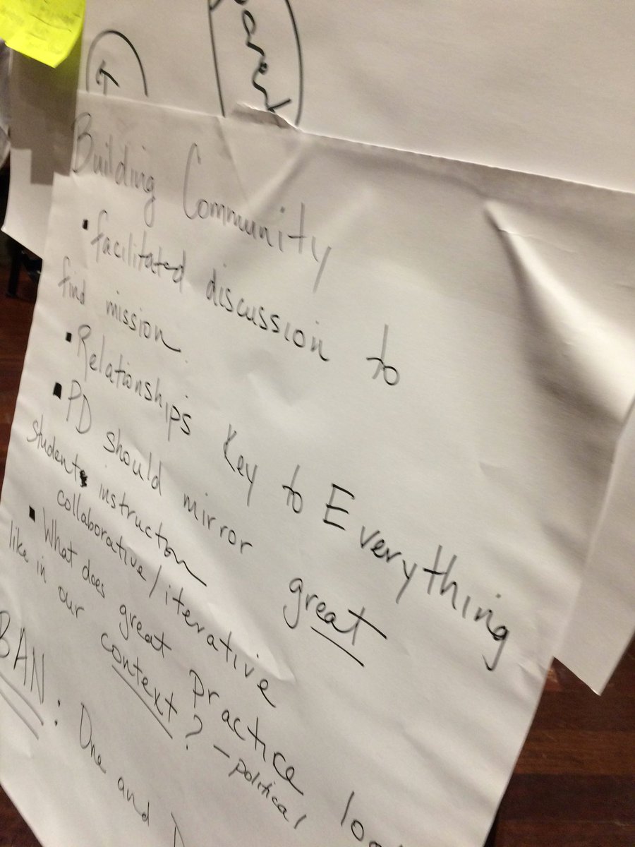 teachingbrain's tweet photo. Discussing vision, challenges, and effective PD @TheCTTL #NYUMBE #teachingbrain https://t.co/gdd9en9Jv0