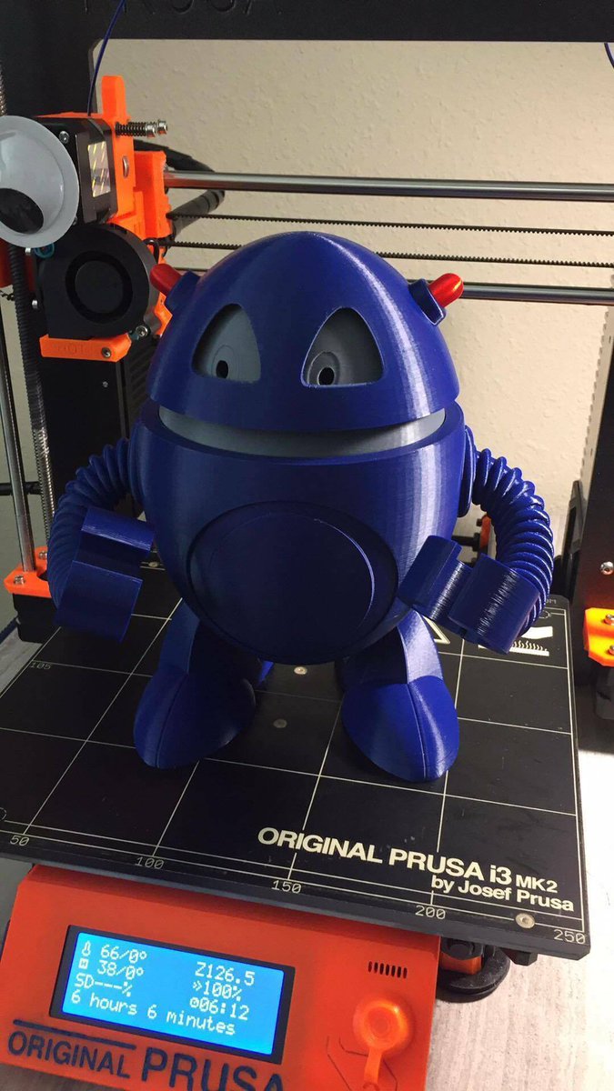 the3dprintech's tweet photo. OB Omegabot @Omega123d https://t.co/8IeYTCHrek