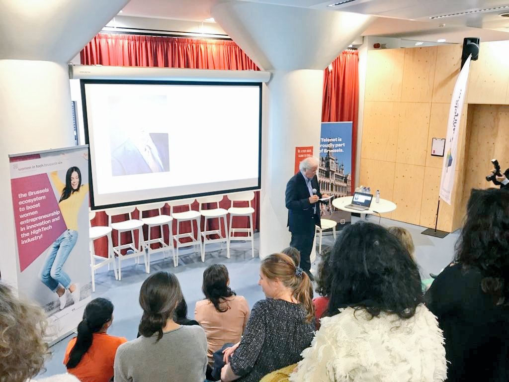 DidierGosuin's tweet photo. Ac le #PlanNextTech, j’ai doté la #RBC de la 1re vision globale et intégré en matière de stratégie numérique @WIB_brussels#WomenCodeFestival https://t.co/to8IEklXDS