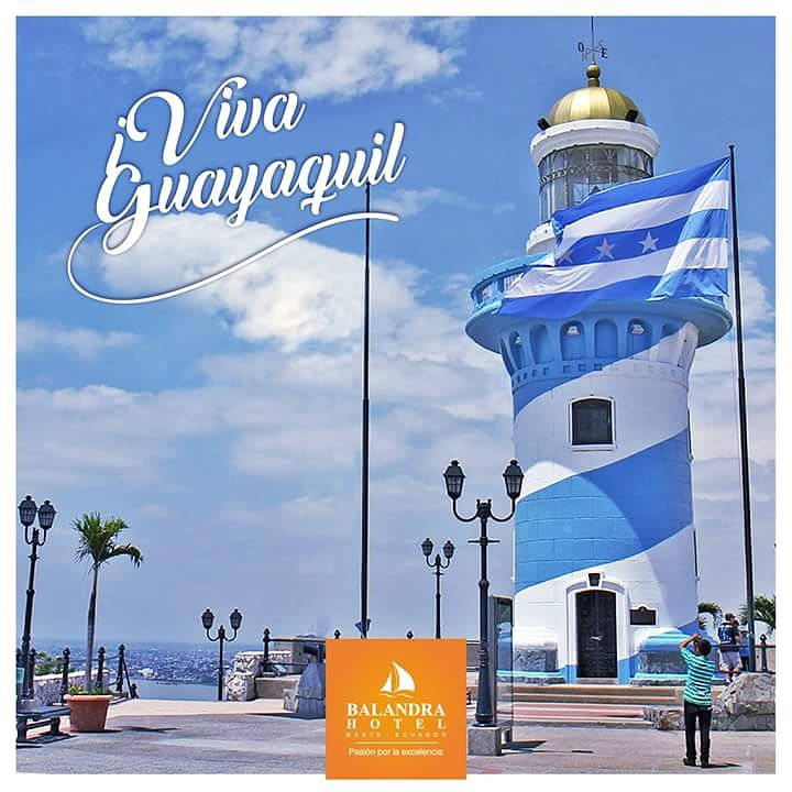 BalandraHotel's tweet photo. Viva #Guayaquil! 
En Balandra Hotel celebramos un año más de su Independencia https://t.co/dEyUPggbDV