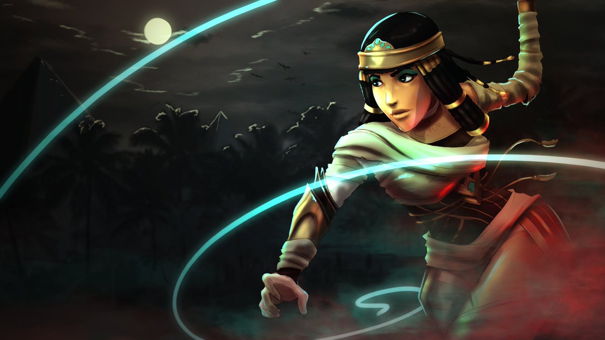 flix_stephan's tweet photo. Mummy Yin? Yush!
I'm totally in Halloween mood and can't wait <3

I have done this piece with the support of the Artagon group :) #Paragon https://t.co/135HH3dZlN