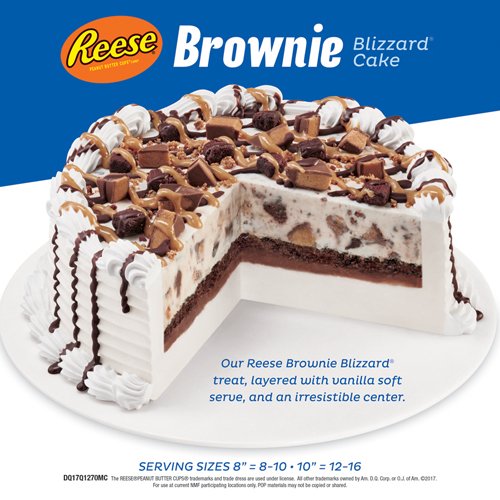 Order DQ Blizzard Cakes | Phone | Online | Delivery | Pickup