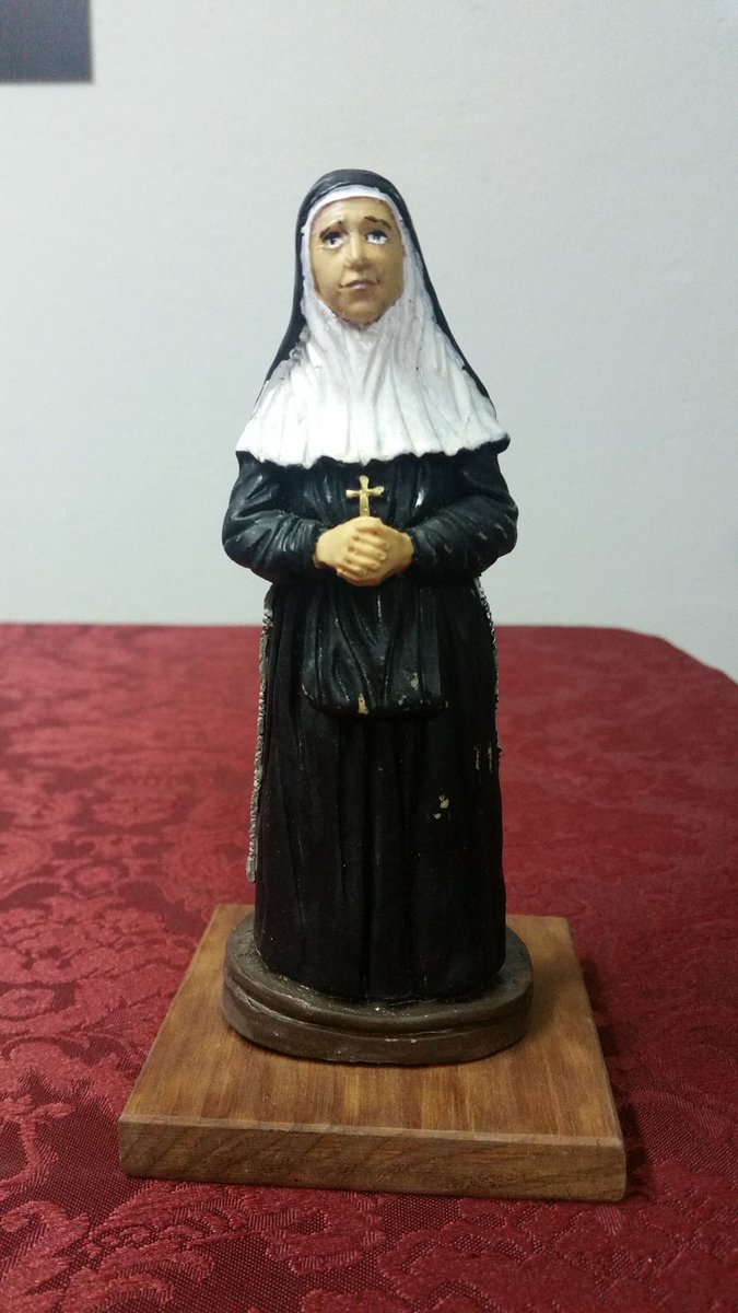 dearmonia_com's tweet photo. Imagen de Sor Angela de la Cruz realizada en resina y pintada a mano de 18cm.19,00€
 Mas informacion: contacto@dearmonia.com o 619712943 https://t.co/SeC0F4Wqrx