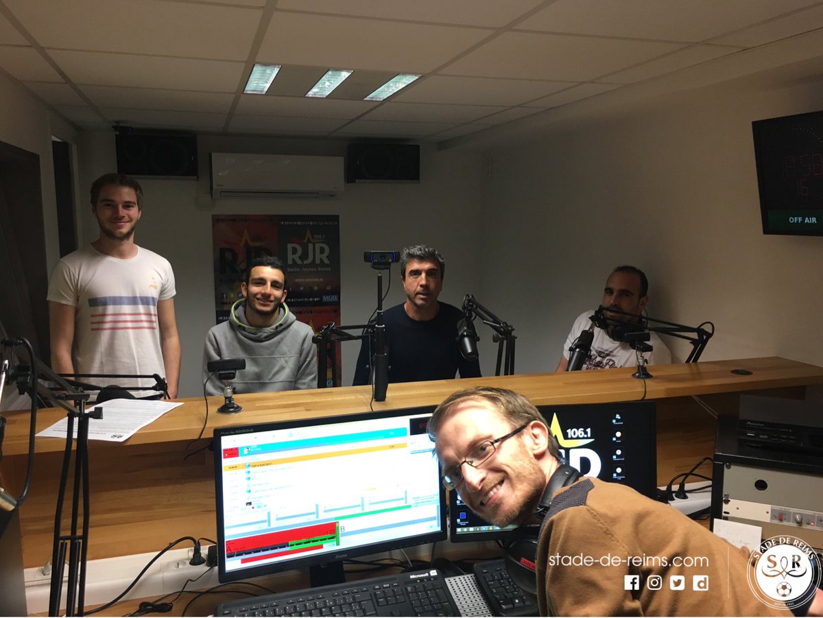 StadeDeReims's tweet photo. Le coach David Guion invité de @SportclubRJR : c'est dans une minute sur @rjrradio 📻 106.1 #InsideSDR https://t.co/O7W8fSXUzN