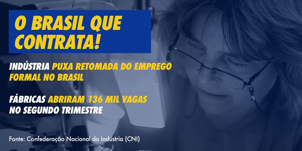 PSDBoficial's tweet image. O Brasil que contrata: indústria puxa retomada do emprego formal. Leia matéria do @JornalOGlobo: psdb.vc/MQfNY