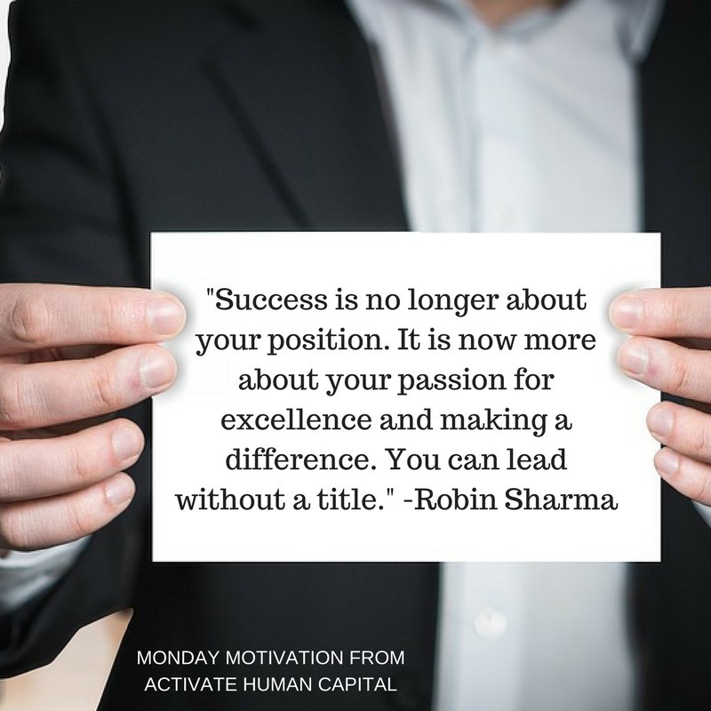 ActHumanCapital's tweet photo. #MondayMotivation #ActivateHumanCapital https://t.co/2YODgJ4JoH