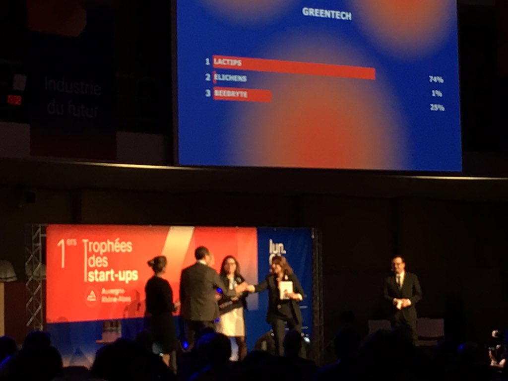 1er Trophées des Start-ups #Greentech Bravo lactips ! <a href="/auvergnerhalpes/">Auvergne-Rhône-Alpes</a>
