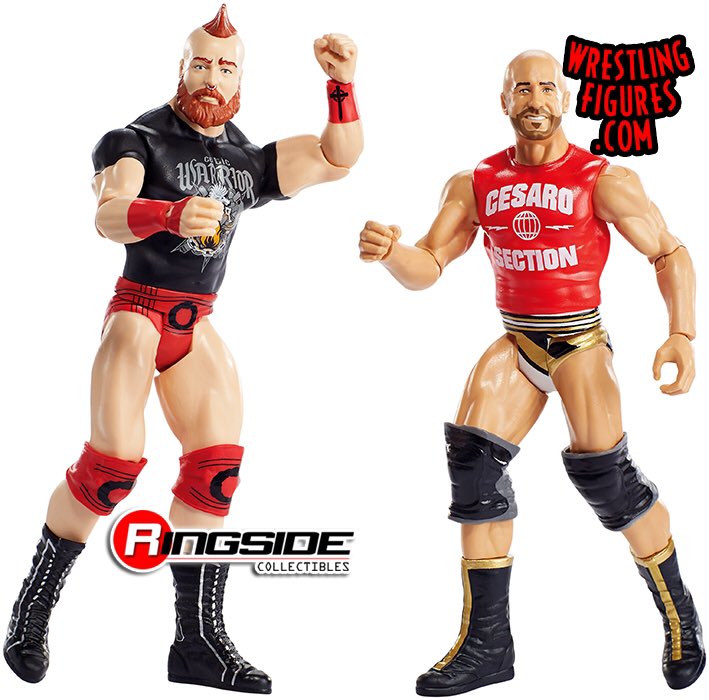 RingsideC's tweet photo. #Mattel #WWE Battle Packs 49 #Sheamus &amp; #Cesaro NEW PROTO IMAGES! Pre-Order available SOON at https://t.co/u2iD9lOk4l! #SDLive @WWECesaro https://t.co/tFD0vLDT5h