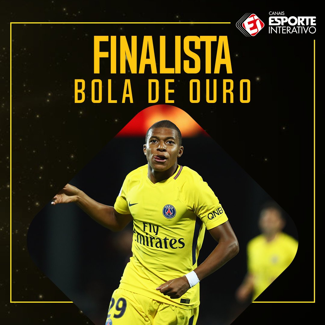 DONATELLO NA LISTA! Novo parça de Neymar no <a href="/PSGbrasil/">Paris Saint-Germain</a>, <a href="/KMbappe/">Kylian Mbappé</a> também está entre os 30 indicados à Bola de Ouro!