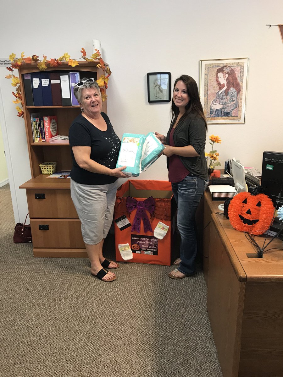 Thank you to Magi Cable for being the first to donate diapers to our “Cover that Pumpkin” diaper drive.