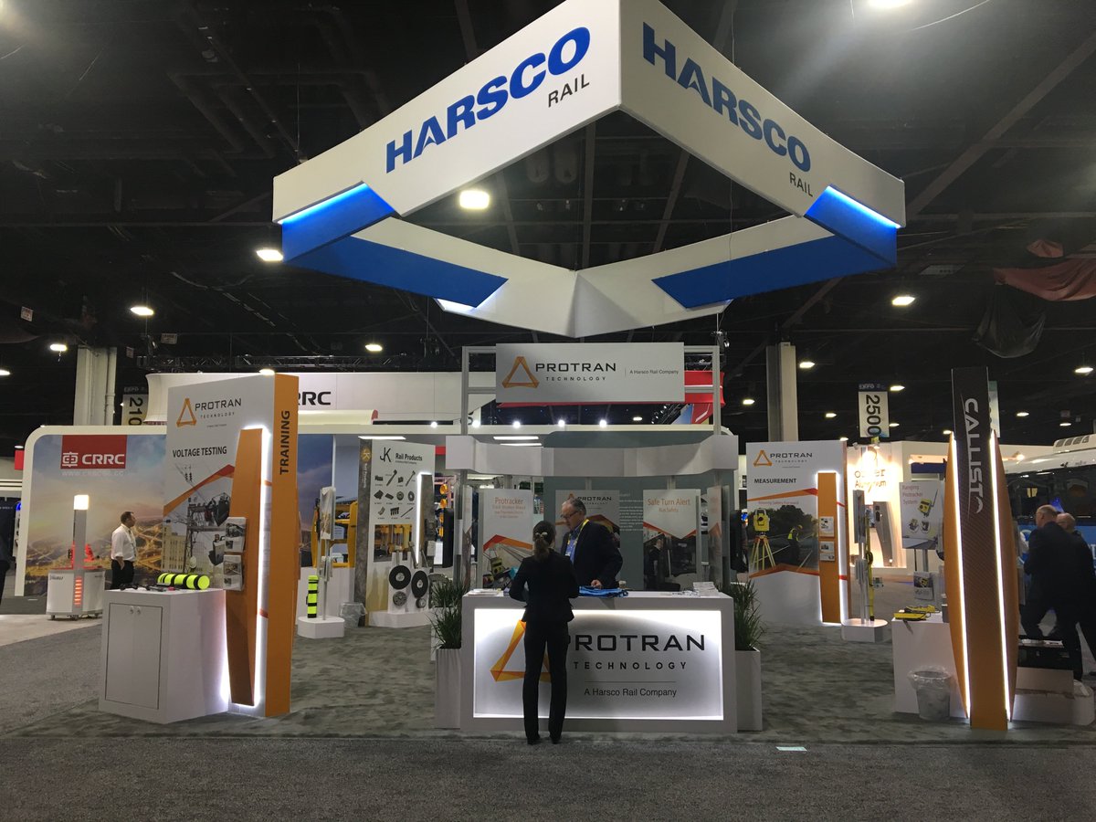 HarscoRail's tweet photo. Guess what day it is? Yes, #ColumbusDay but what else? @APTA_info's Expo in ATL! Visit #Protran's booth (2301) by Wed. #APTAEXPO #HarscoRail https://t.co/fB6GHX4hyb