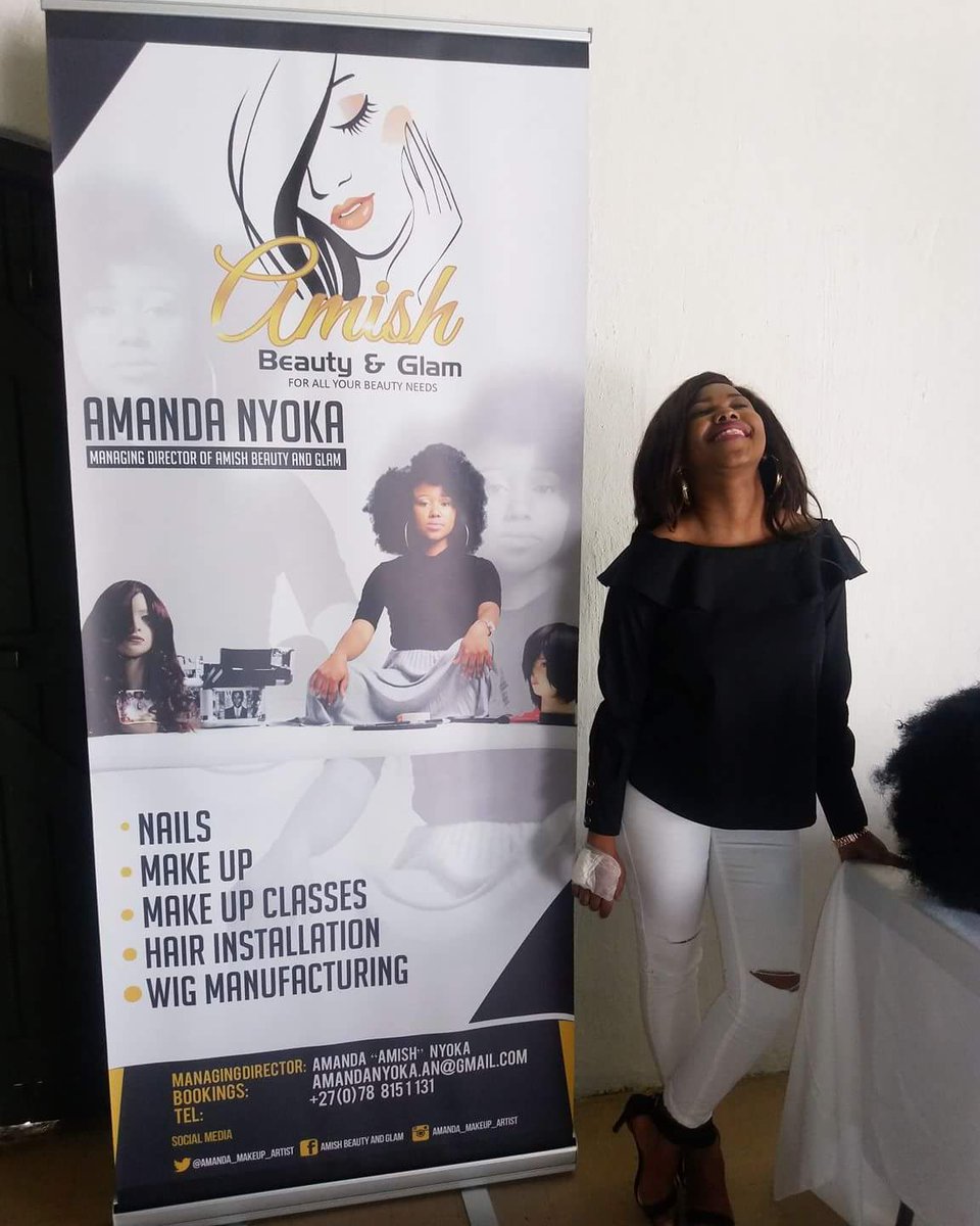 AfrikanChefZA's tweet photo. Since we are on that #Dove note, and promoting local business;
Here is Amanda Beautician Nyoka from PE. https://t.co/VK7U4KRWAI