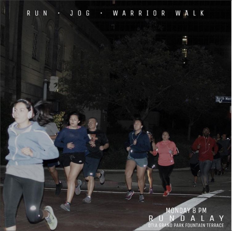DtlaDirectory's tweet photo. It’s the MONDAY #Rundalay #RUN in #DTLA !!!!
#TONIGHT we RUN the STREETS!!!!
All levels welcome - Warrior walk, jog or run. https://t.co/St2BrVx0N2