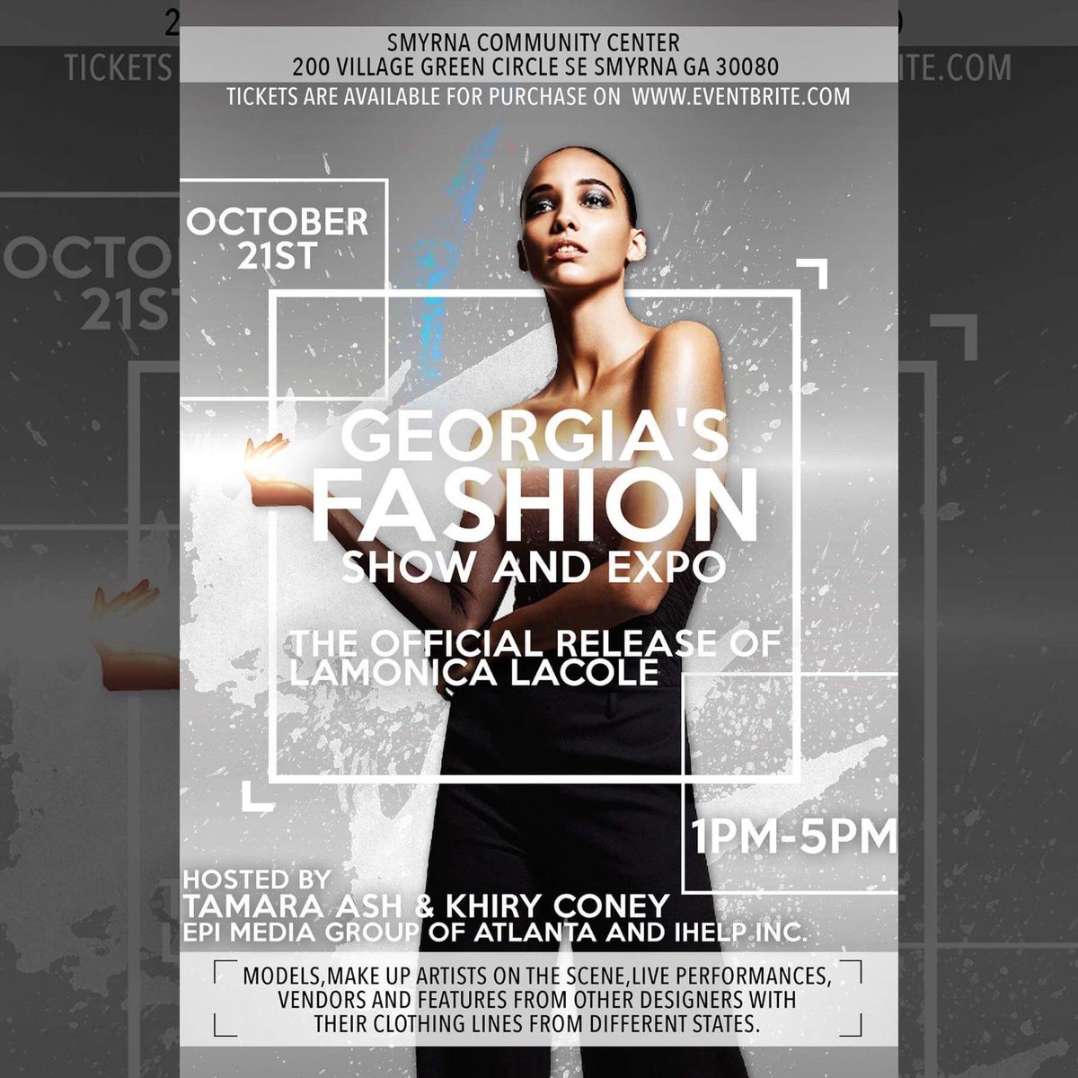 ArielIncDesigns's tweet photo. We're happy to be participating at Georgia's Fashion Show &amp; Expo coming up next weekend! Get your tickets now: https://t.co/lWH2BH18m1 https://t.co/vhx9V0PnNx