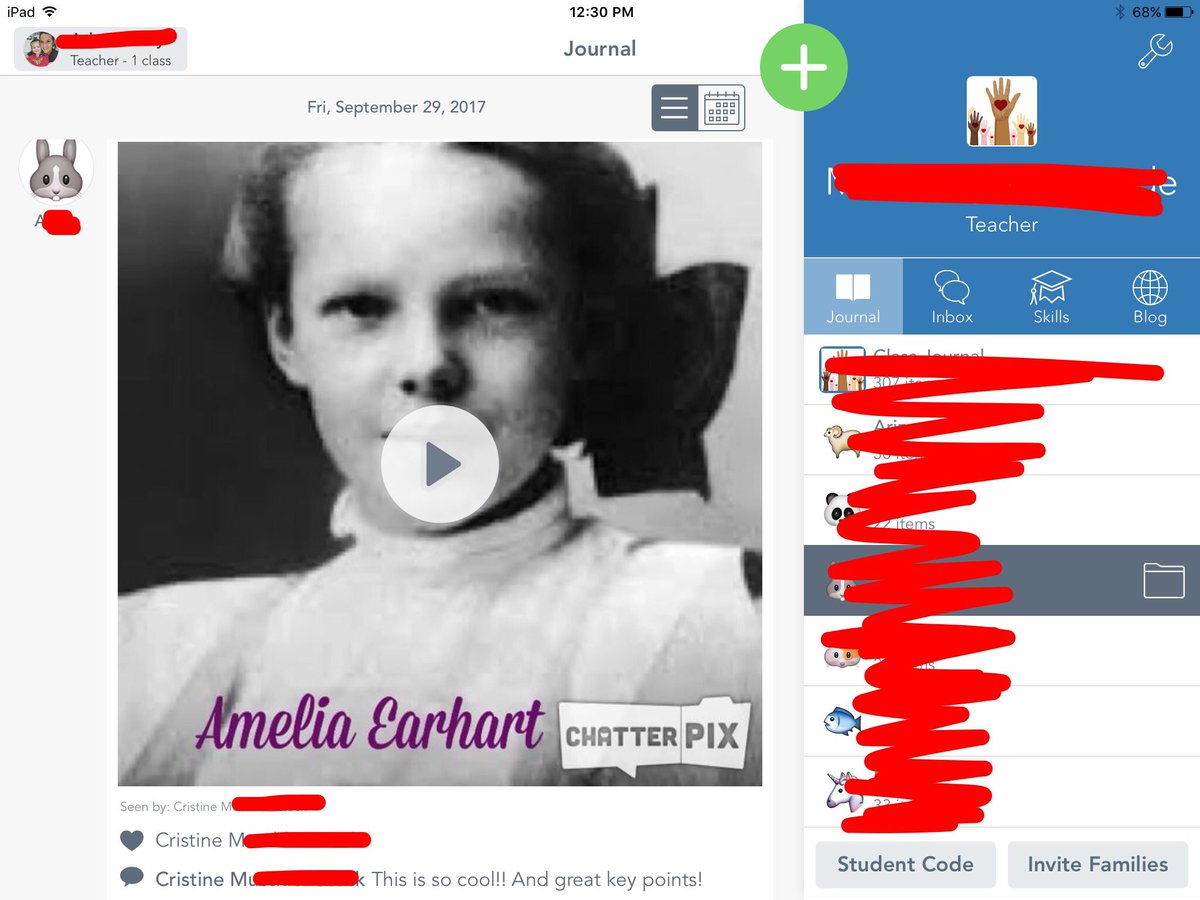 ashton_braly's tweet photo. @Seesaw helps to reach a bigger audience and makes learning more meaningful #platform4learning @NISDBRAUCHLE https://t.co/QQpDRJQQLM