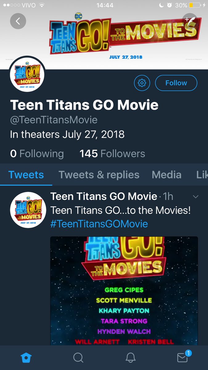 RT if you have more followers than the teen titans go movie