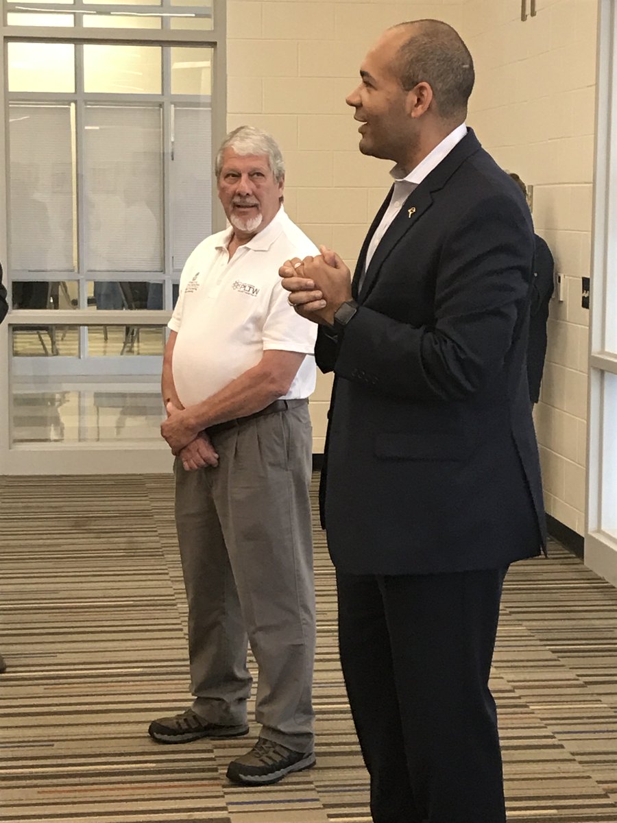 Celebrating our partnership with <a href="/Boeing/">The Boeing Company</a> for our aerospace program at <a href="/PC_CTC/">Pickens County CTC</a> today! Great visit from <a href="/DWDanielHigh/">Daniel High School</a> grad <a href="/tommyprestonjr/">Tommy Preston, Jr.</a>