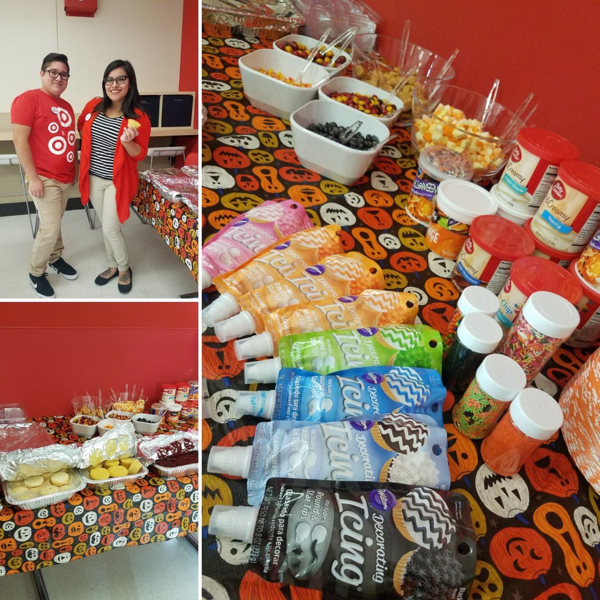 BaileyWiegel's tweet photo. Cupcake Bar!! #treatyourteam #2715hr #target @drew_arrington @SkyNewtonHR https://t.co/5whhjx7W98