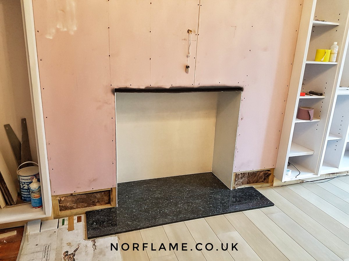 Norflame Stoves On Twitter Today S Job Laying A Granite Hearth