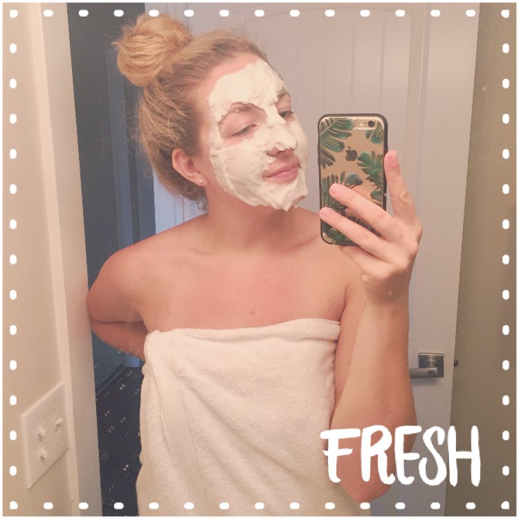 TIUMelB's tweet photo. Loving my new #glowbetter mask!! I find that the uglier the mask is, the better it works... #waxface 👻 https://t.co/7cvbbEUv7M