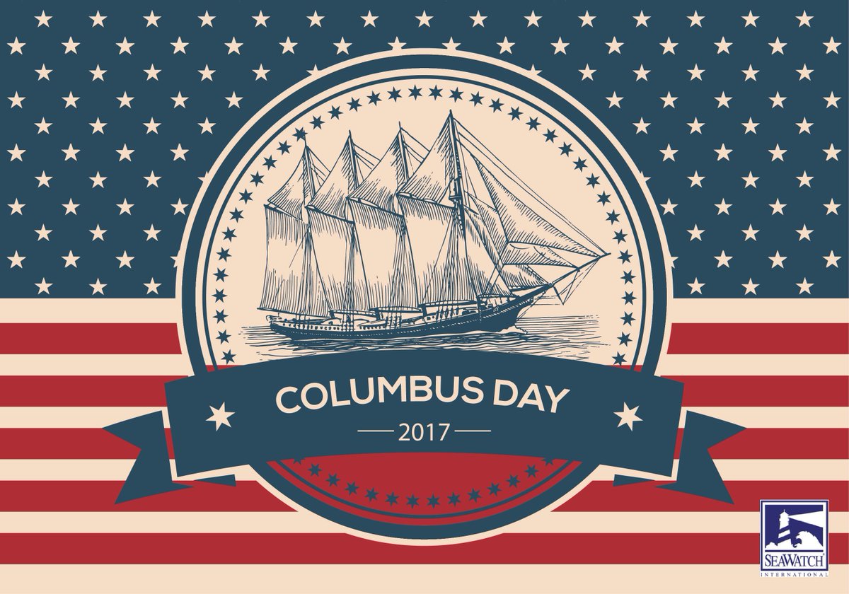 SeaWatchSeafood's tweet photo. "In 1492, Columbus sailed the Ocean Blue" Happy #ColumbusDay! To all the explorers out there!  #Explorer #ExploreMore #SeaWatchInt https://t.co/inNcZoKZp9