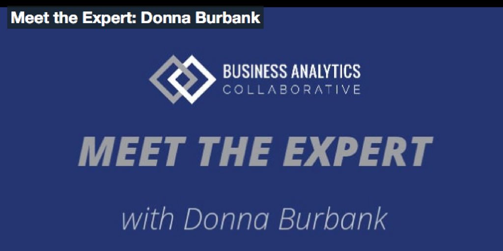 bacollaborative's tweet photo. Meet the Expert - @donnaburbank on #bacollab https://t.co/BxsfF6l4Yb https://t.co/C3Gen5PjGR