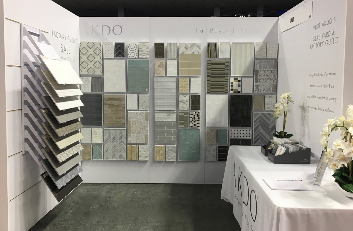 AKDO_USA's tweet photo. Thanks for stopping by our booth at the @CTHomeShow this weekend. If you missed it, visit our CT #FactoryOutletSale this Friday &amp; Saturday! https://t.co/4yjihjHW2l