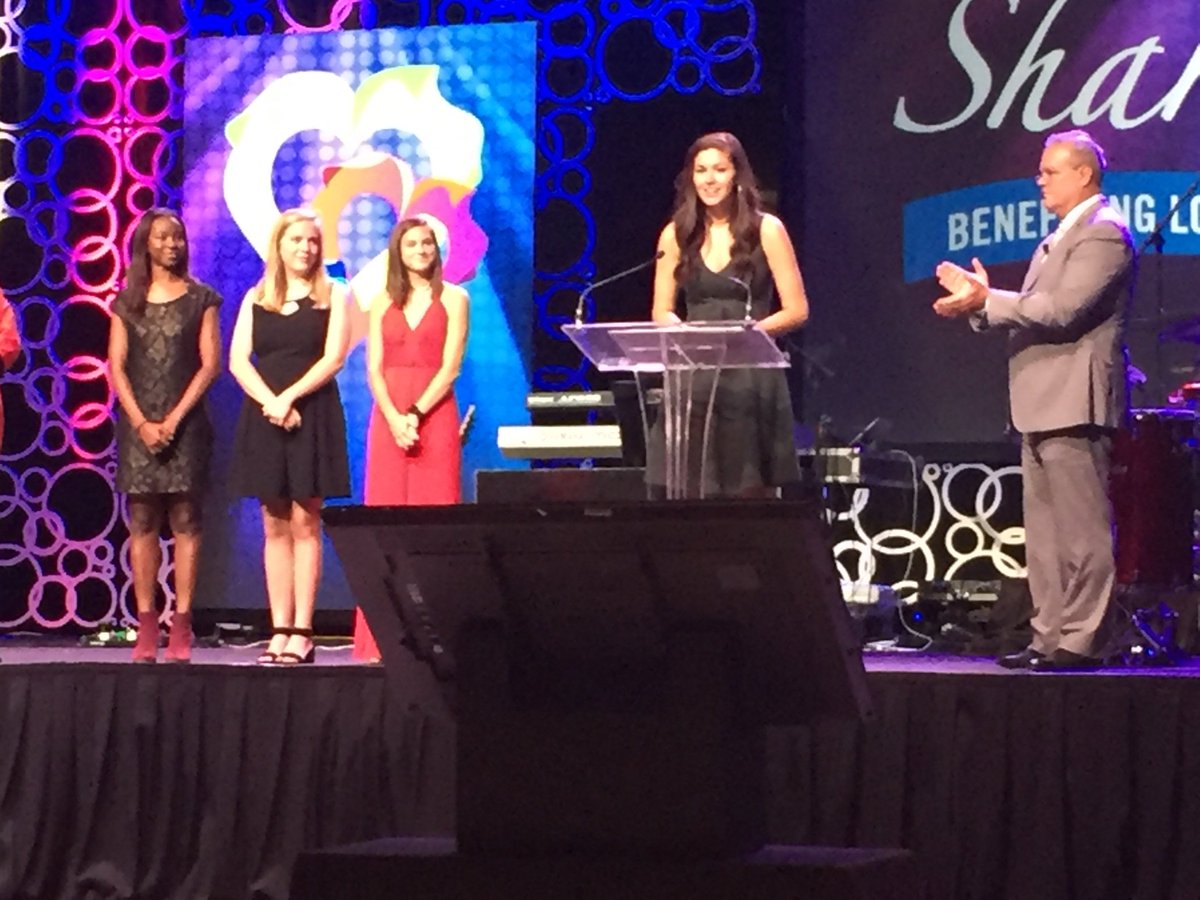 GHS_Raiders's tweet photo. StuCo reps attended a Share the Magic event and were recognized for Spirit Week.  Synnex then announced they were matching the $170k! https://t.co/nteCT5ennB