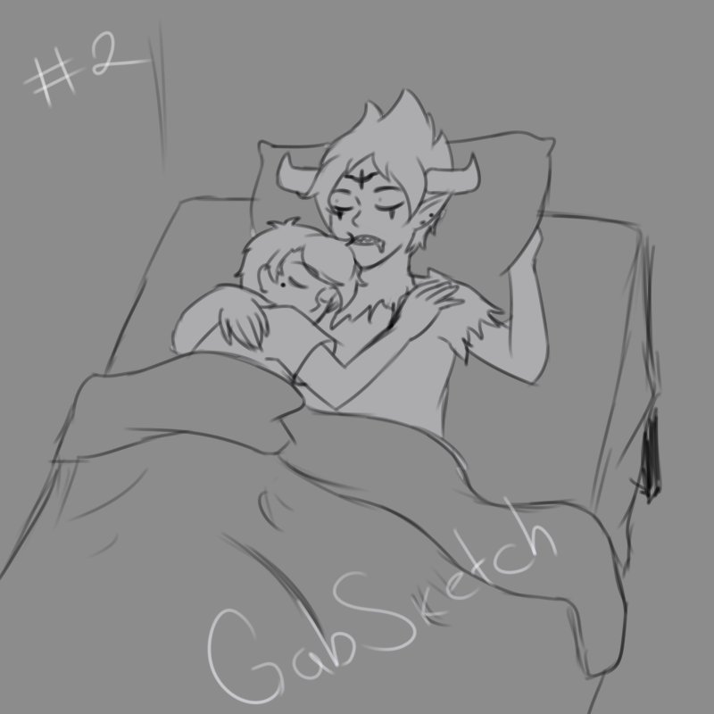 GabSketch's tweet photo. OTP Challenge 2-Cuddling somewhere #Tomarco #Tomco https://t.co/KknMGRrgAm