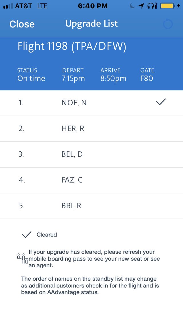 saab007's tweet image. #FirstClass has checkedin full. Thanks for playing the #UpgradeGame. @AmericanAir #Denied #NoUpgradeForYou #AA1198 #Stickers #FlyingMistress