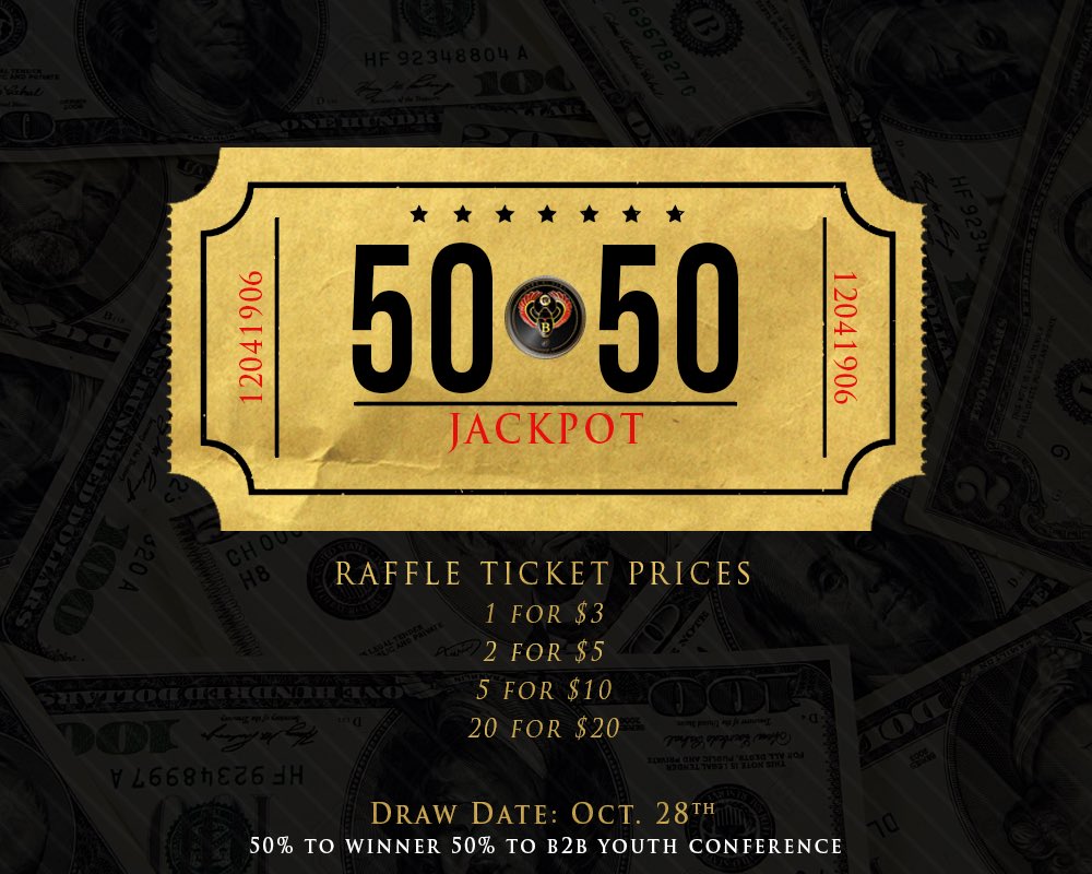 GRFH96_'s tweet image. Our 50/50 Raffle is back! The winner of the raffle will receive 50% of the proceeds. Last year’s winner won over 1K 🤷🏾‍♂️ #ThisIsBETA