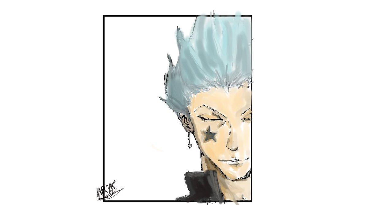 Ayamaru On Twitter I Tried Ishida Sui Sensei S Sotonami Coloring Style On This Hisoka But I Think I Failed But I Won T Give Up