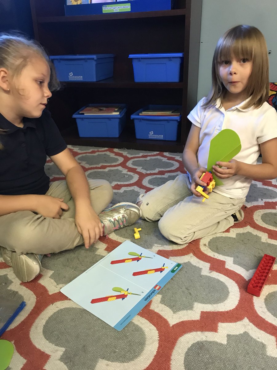 MissGarfall's tweet photo. Pre-k and K students had a great time at our first week of Early Simple Machines Little Legos after school program @LakelandSchool https://t.co/KpONq2FzIU