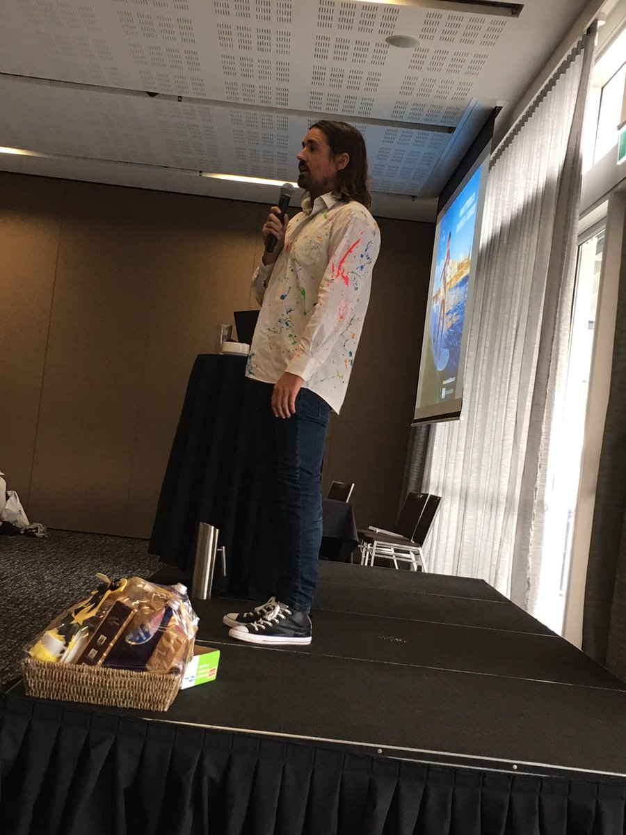 CESPHN's tweet photo. Removing stigma will improve mental health outcomes -#onewaveisallittakes founder Grant Trebilco tells his story #RTMH #MentalHealthWeek https://t.co/cqjPLidUx9
