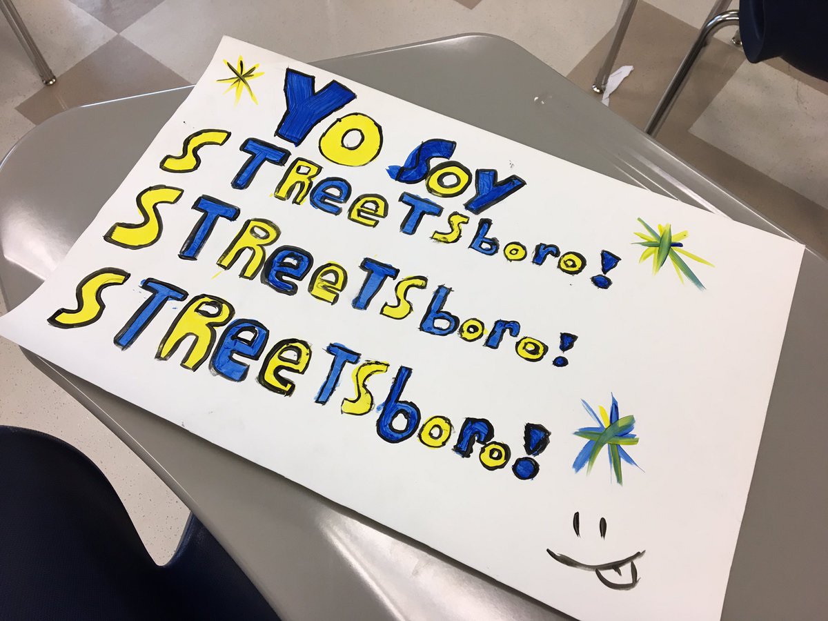 BoroSpanishClub's tweet photo. All set for Soccer Senior Night on Thursday! Spanish Club will be there from 6-8pm! We might even have some Rocket Rowdies with us! ⚽️💙💛 https://t.co/WxON8IpXF6