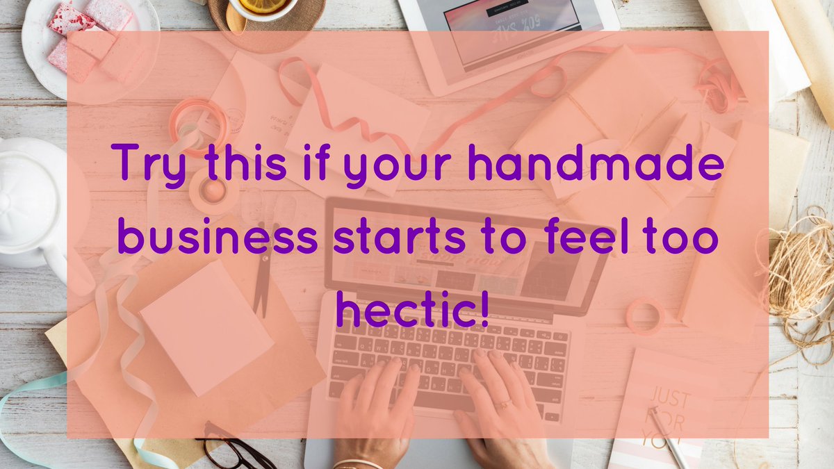 JewelsSent's tweet image. #Handmade businesses can get super hectic. Try these 4 tactics to reclaim your creative inspiration! ow.ly/kSh230fL8T7