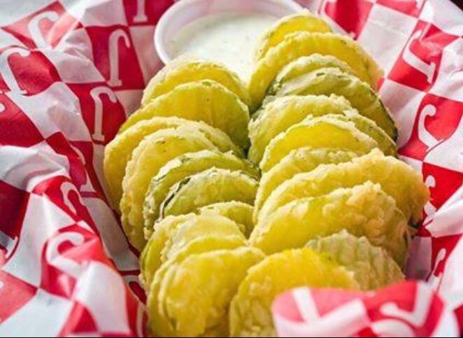 JeffersonsKU's tweet image. Retweet 4 a shot at Free. Fried. Pickles. For a Year. 500 retweets and we'll make them free all day Friday. Show server this to redeem. #lfk