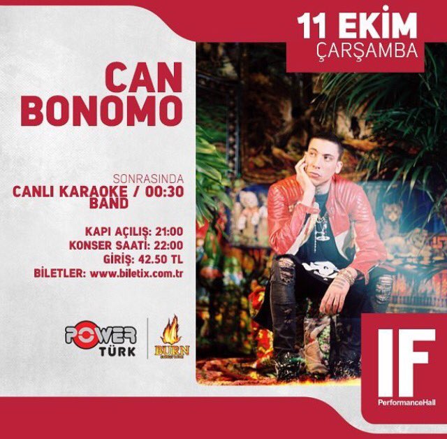 lavarlaa's tweet photo. RT yapan 3 takipçimize çift kişilik biletimiz var! @IFPerformance @canbonomo https://t.co/75uH3F8rYO
