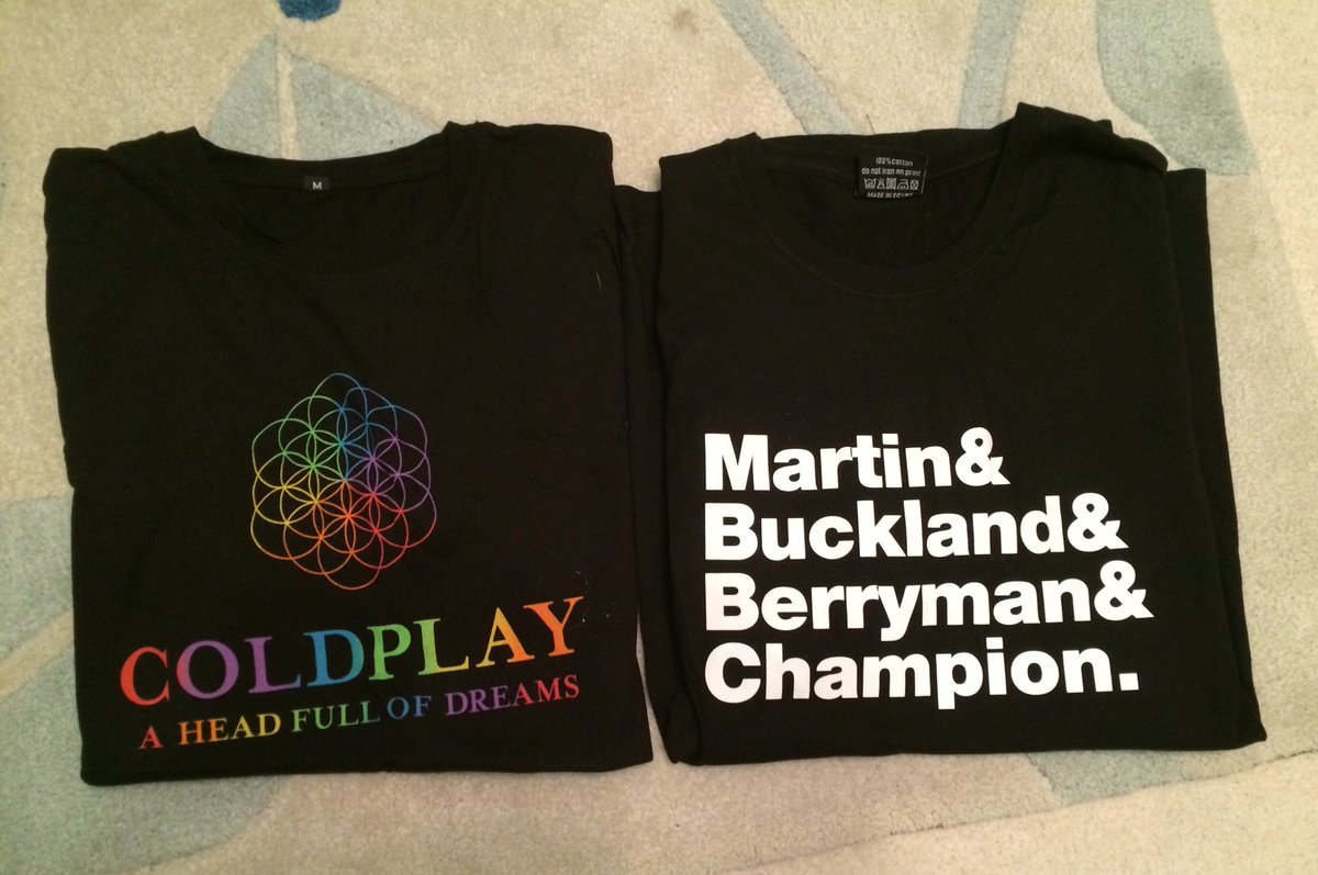 Coldplay_Snaps's tweet image. would anyone be interested in Coldplay Merch? 

left (bought from Wembley date) - £20
Right - £10

Can sell in DM or on depop (MelodEllie)