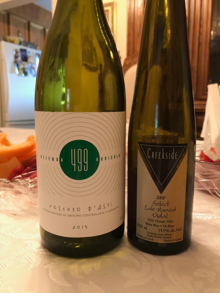 3050imports's tweet photo. Thanksgiving Day sweet surprise 2000 LH Vidal #awesomeness #throwback #creeksideestate #VQA #499vino #moscatod’asti https://t.co/2SMq7eBNHI