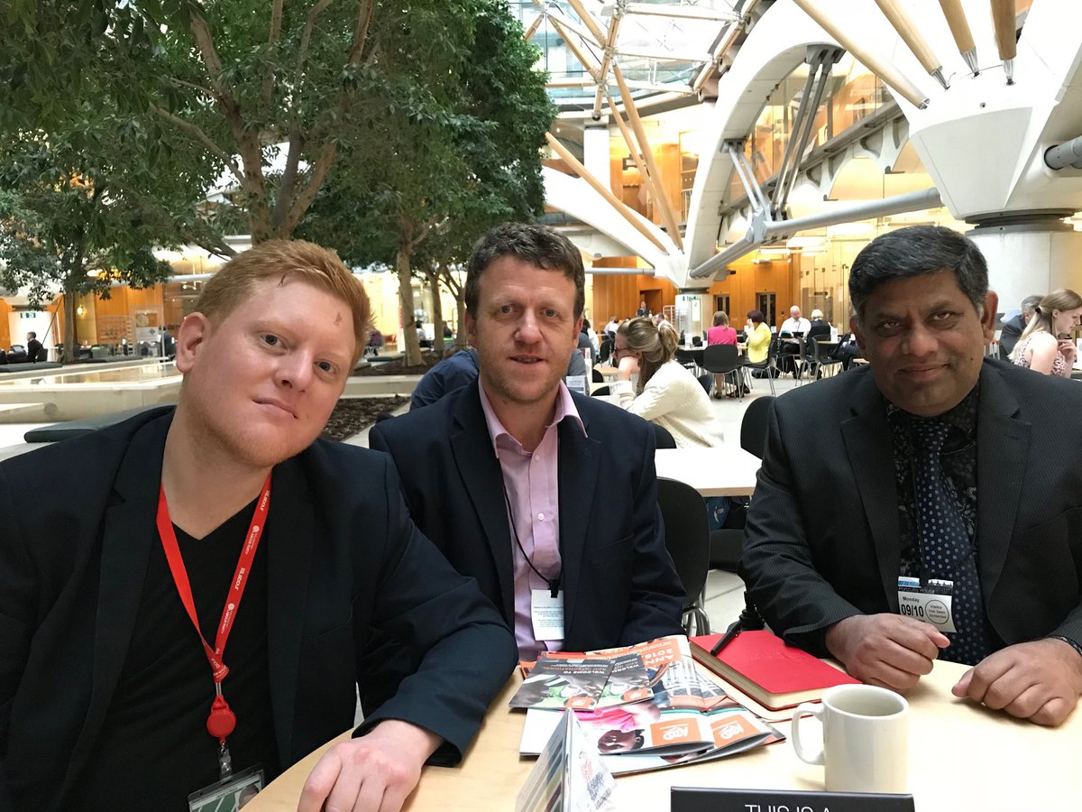 Mosh_hossain's tweet photo. British MP w/d #JaredOMara,1st from left, said British Parliament is not accessible in many ways. He’ll talk more on disability rights soon. https://t.co/mAJ6vQNBIR