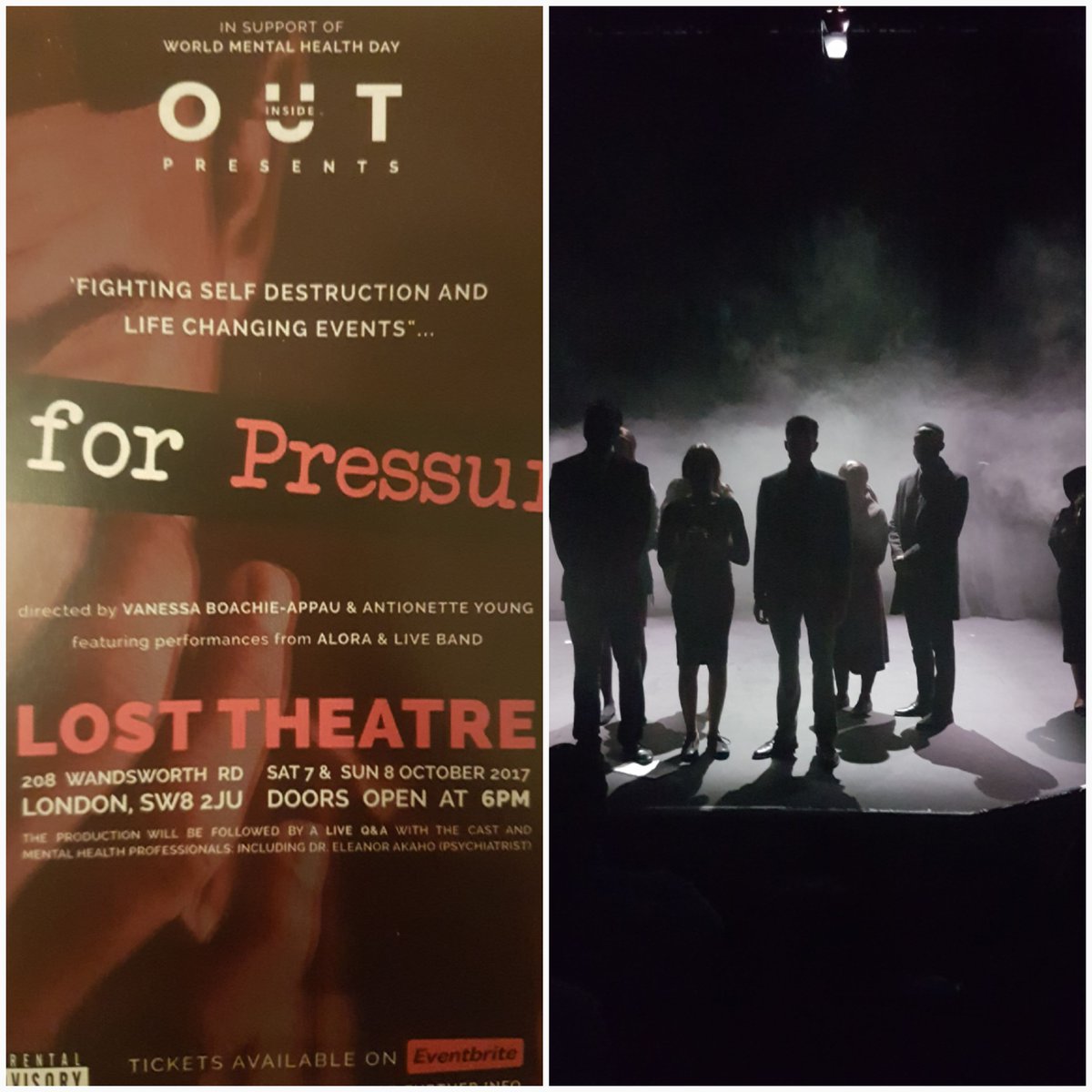 owusunana81's tweet photo. @nessabanks_ Never got to tell u on Sat that #PforPRESSURE was mind blowing. You gave Mental Health a life so all can see that it's real! https://t.co/67jKRkE7Jf