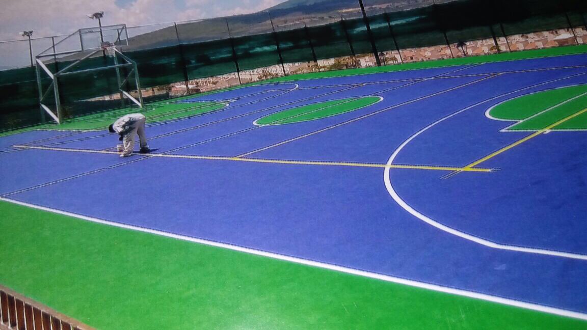 GreenTam1's tweet image. Entregando cancha de basquet bol con nuestros recubrimientos especiales !!! Mira cómo las dejamos #BasquetSL  #condeba #sonora #hidalgo
